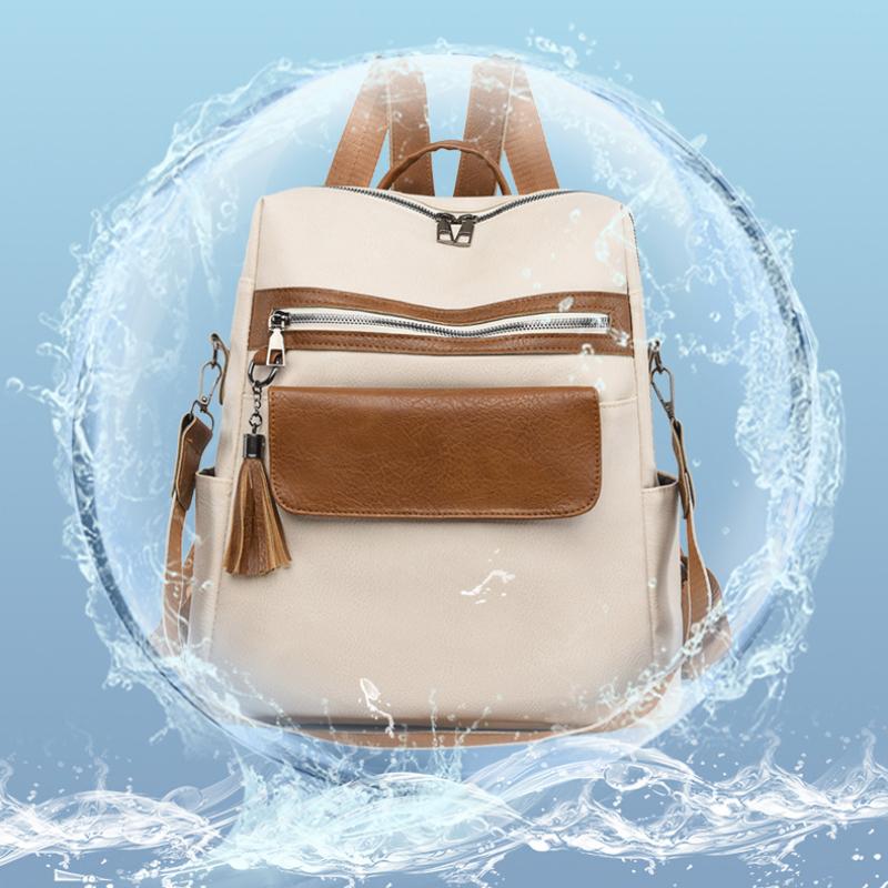 Женский рюкзак из мягкой кожи — фото 10