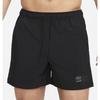 Nike Unlimited Solid Color Letter Print High Waist Drawstring Shorts Men Shorts Black FN1846-010