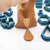 142pcs Plastic Clay Earring Cutters Different Shape Clay Tools Set  Jewelry Making
