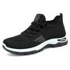 Shoes men's summer soft-soled comfortable sports shoes breathable running shoes flying woven fashion versatile mesh men's shoes