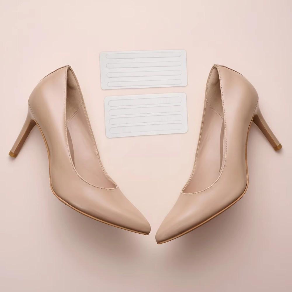 4pcs Comfortable Heels Cushion Strap Silicone Heel Pad New Shoe Grip Strips  High Heels