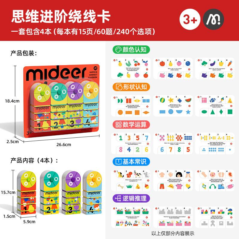 Children's Winding Problem-solving Card, Early Education Puzzle 3-year-old Logical Thinking Training, Parent-child Interactive Toys