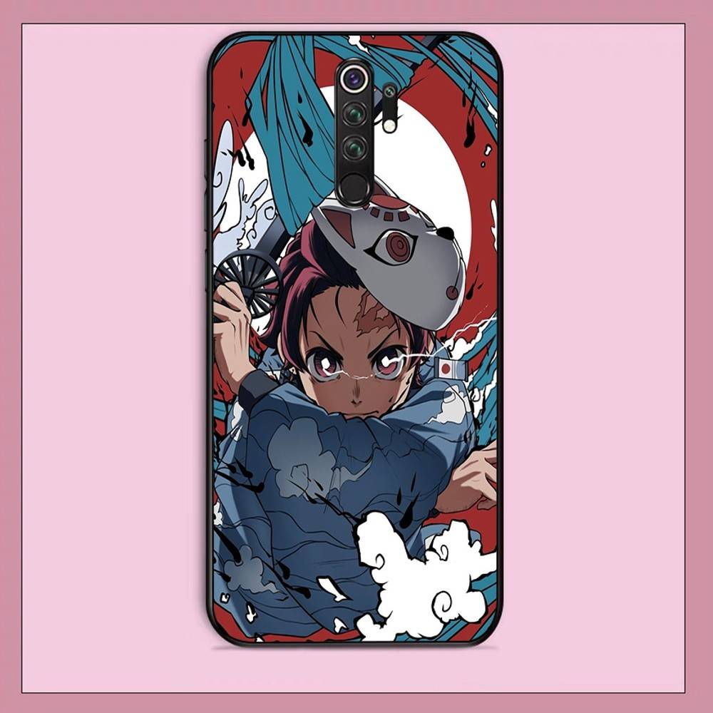 Lovely Demon Slayer Phone Case For Redmi Note 4 X 5 A 6 7 8 T 9 9S 10 11 11S 11Epro Poco M3 Pro