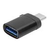 USB3.0 Female to TypeC Adapter Converter Charging Data OTG Stretch Hd Without Chain(Silver )