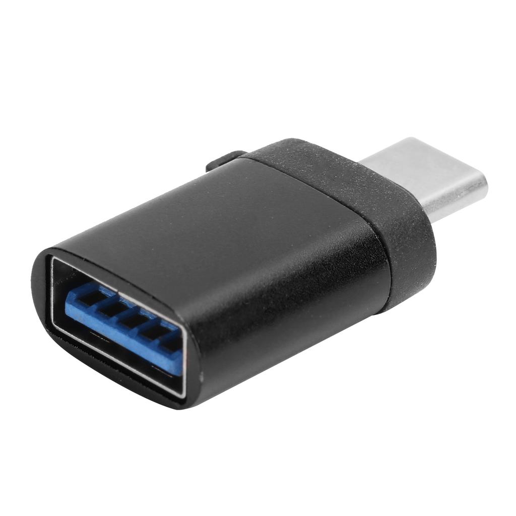 USB3.0 Female to TypeC Adapter Converter Charging Data OTG Stretch Hd Without Chain(Silver )