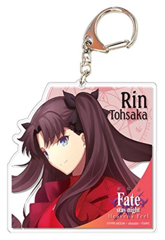 Fatestay night [Heaven s Feel] Тосака Рин Большой Акриловый Брелок 3