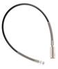 High-pressure Hose - ICH-ZAPFE.DE - Knurled for Manual Tightening - Black - 1 M