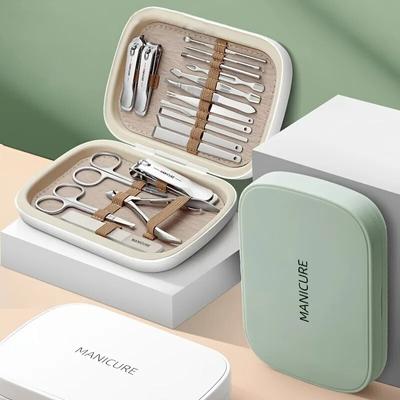 Professionelles Maniküre-Werkzeug-Set, Edelstahl-Nagelknipser, Hand- und Fuß- und Nagelwerkzeuge, Pediküre, Paronychie, Zangen, Trimmer und Schneider