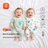 Babyprints Newborn Pure Cotton Long Sleeve Bodysuit 2-Pack