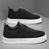 Fashion Leather Men Shoes Handmade Breathable Mens Casual Shoes Comfortable Men Walking Sneakers Boat Shoes Plus Size 39-46