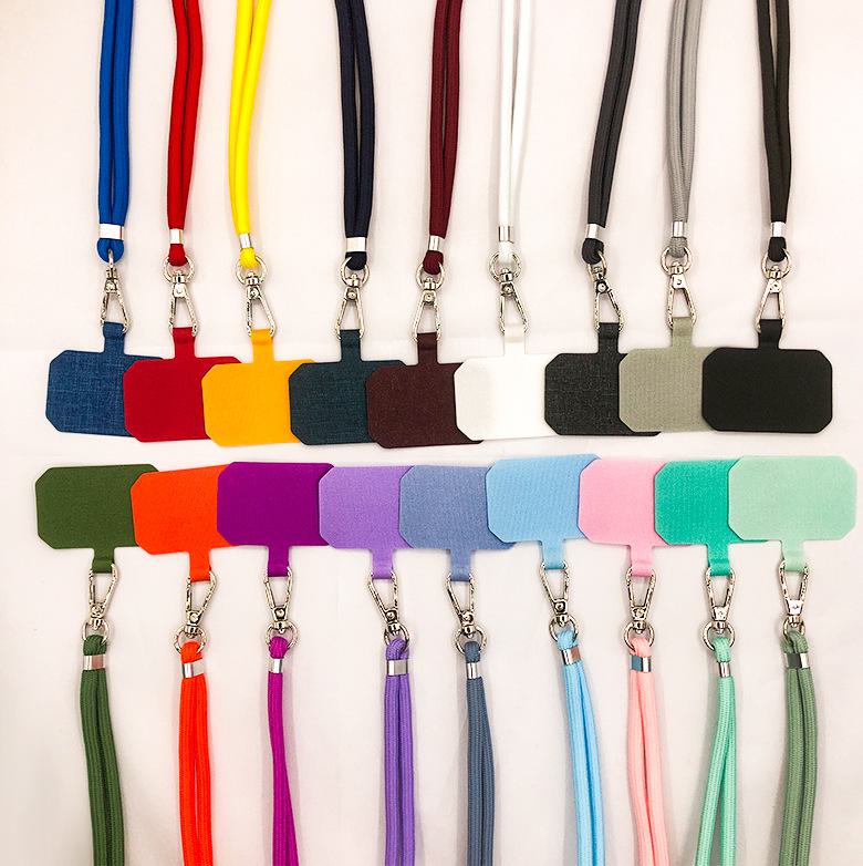 

18-Color Universal Phone Case Lanyard with Anti-Lost Clip Dark Blue