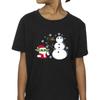 STAR WARS Girls Mandalorian Baby Yoda Winter Cotton T-Shirt