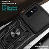Hülle für Infinix GT 30 Pro 5G Hülle Schiebekamera Ringständer Schutzhülle für Infinix GT 30 Pro Stoßfeste Capa