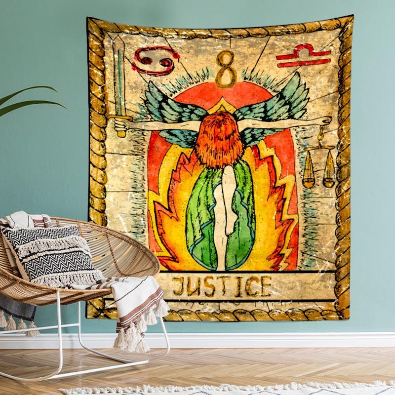 Retro Mural Pattern Tapestry Home Wall Decoration Tapestry Office Living Room Tapestry