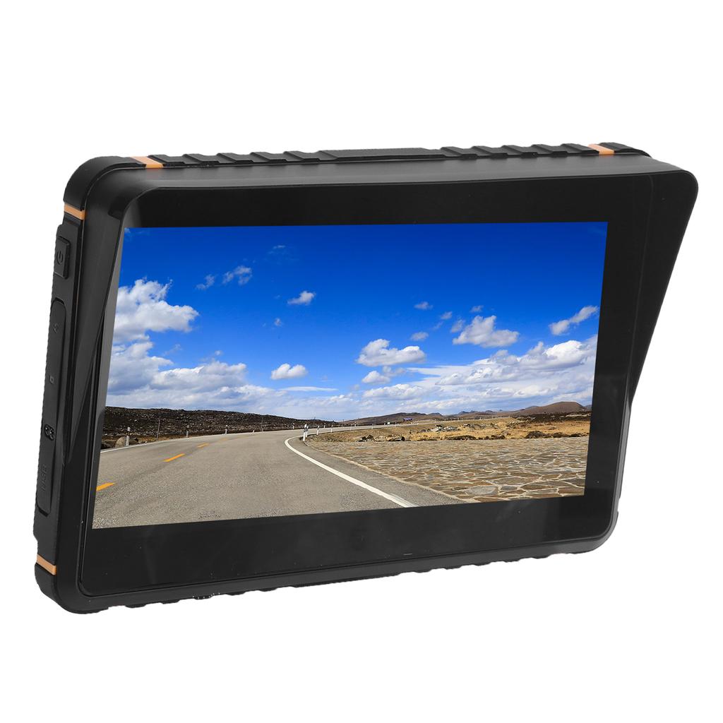 Motorcycle GPS Navigation 7in Waterproof Stable Connection HD Display Touch Screen GPS Navigation for Carplay