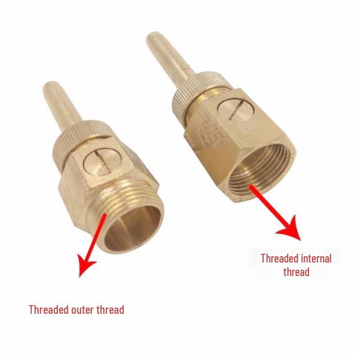 All-Copper Adjustable DC Nozzle Pond & Rockery Fountain Set with Valve.