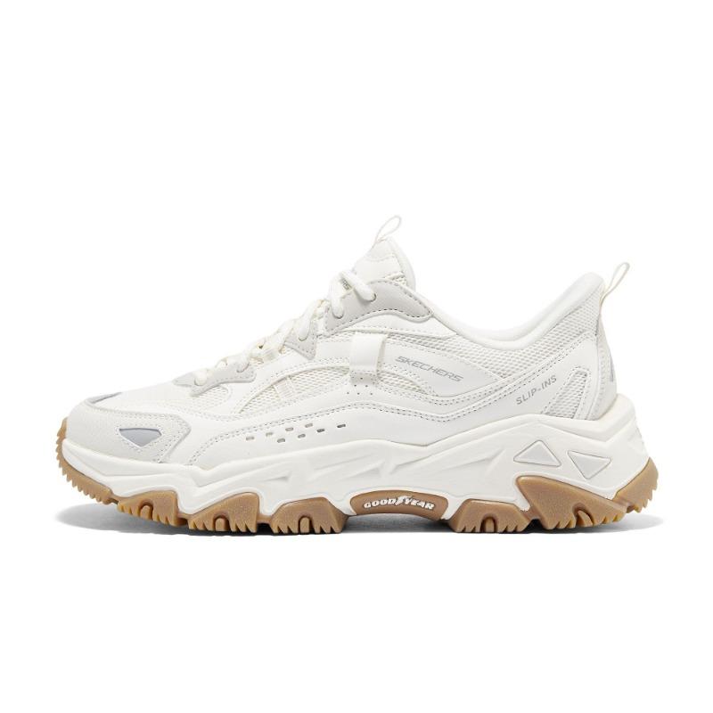 Skechers Slip-ins Yunlan Women Low Mountain Outdoor Casual Shoes Cream White 180329-OFWT 37