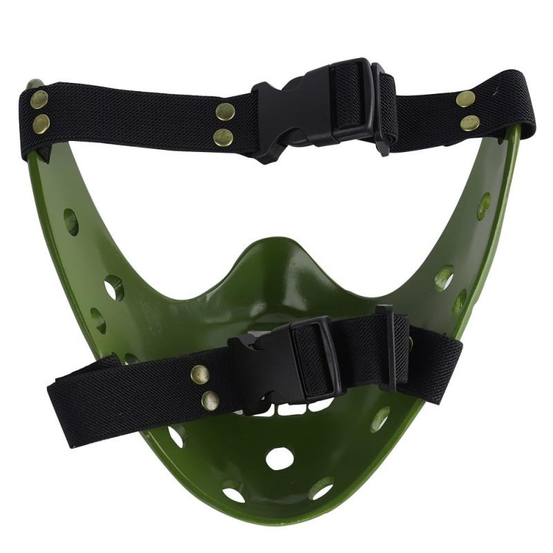 Horror Movie Silence Of Lambs Resin Mask Halloween Costume Party Prop