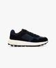 ARMANI EXCHANGE Men'S Suede And Mesh Logo Sneakers _Dark Navy_A416375003
