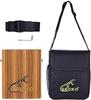 Lightweight travel cajon with guitar strings and rich sound x 23cm x engineered built-in (9.4cm 29cm, 1kg, zebrawood)