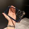 New Transparent Phone Case For iPhone 16 15 14 13 12 11 Pro Max Plus Shockproof Bumper Cover Funda With Lens Protector