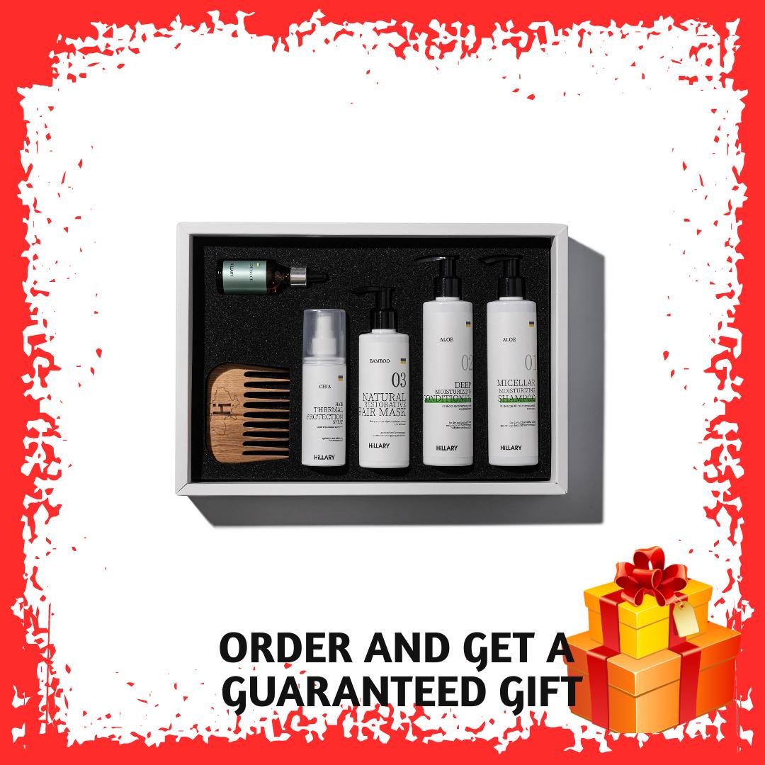 

Набір комплексного догляду за сухим типом волосся Hillary Perfect Aloe