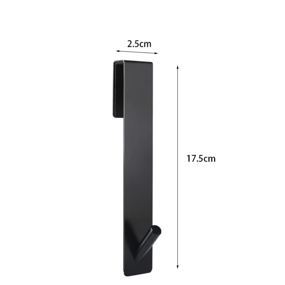 Drilling-Free Stainless Steel Shower Door Hook Space Saving Rustproof Towel Hooks Wall Mounted Bathroom Hooks Sauna