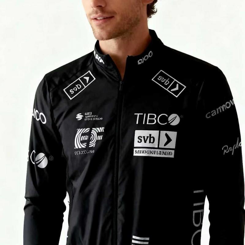 Unisex Windproof Cycling Jacket Long Sleeve Road Bike Outerwear Lightweight Riding Coat