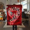 FCB Print FlAannel Blanket, High quality Comfortable for All Seasons, Home Decor, Warmth and Comfort