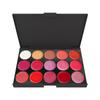 Cross-border 15-Color Moisturizing Lipstick Palette - Hydrating, Easy-to-Use, Portable, No Logo.