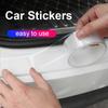 Car Door Protector Stickers Transparent Car Door Threshold Film Anti Scratch Door Edge Bumper Protector Sticker Car Decoration