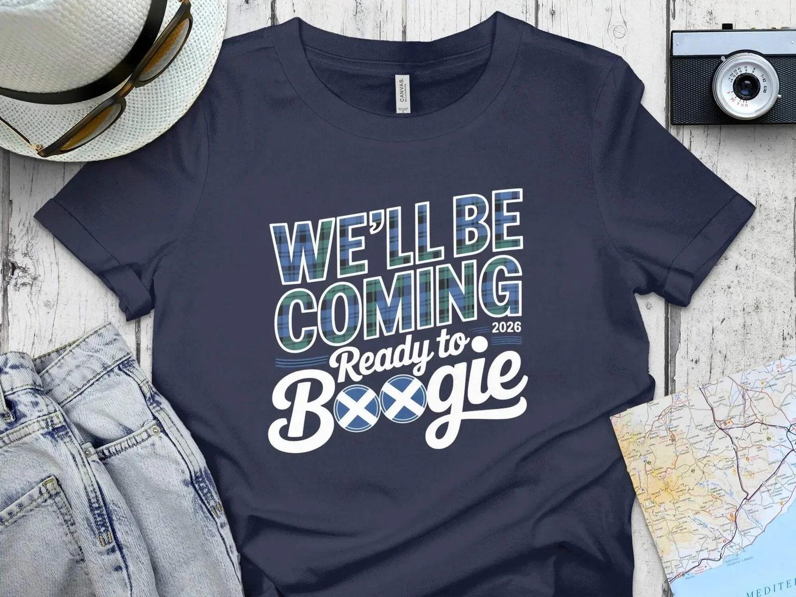 Ready to Boogie Scotland Football 2026 Celebration 4XL