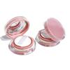 2pcs Refillable Mini Air Cushion Case Empty Puff Box Portable DIY Cosmetic Container for BB Cream Foundation Makeup Travel Kit
