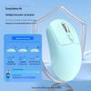 Rechargeable Silent Dual-Mode Bluetooth Wireless Mouse for Gaming and Office Use
