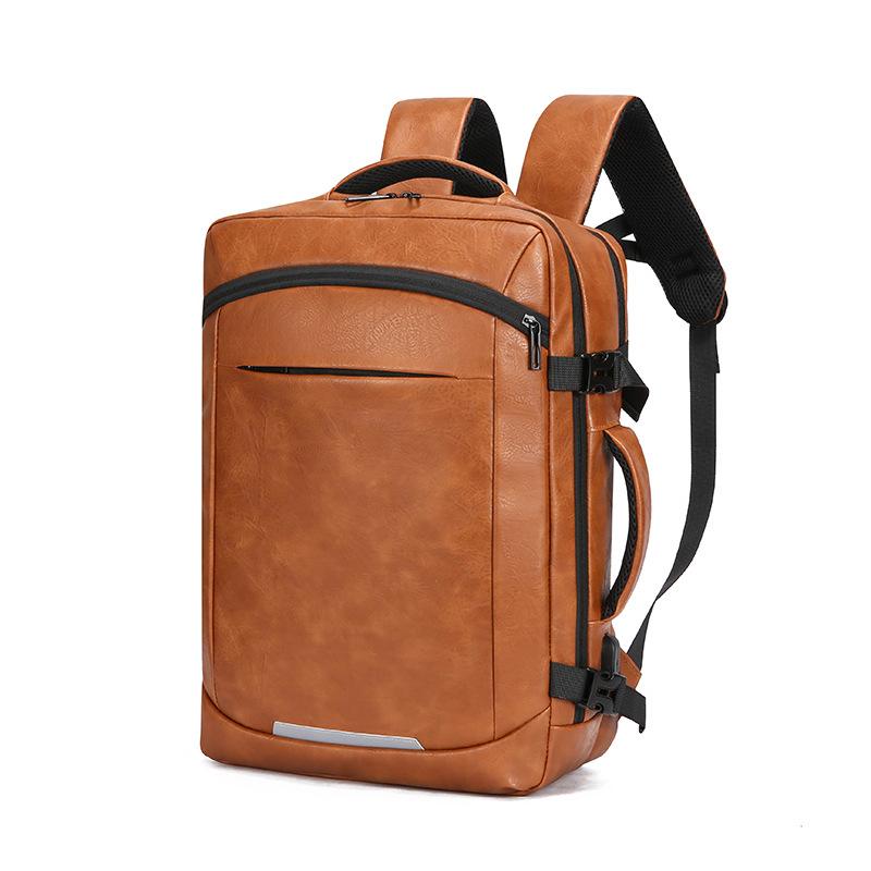 Multifunctional Fashion Double Back Business Backpack Trendy Laptop Backpack Storage Bag