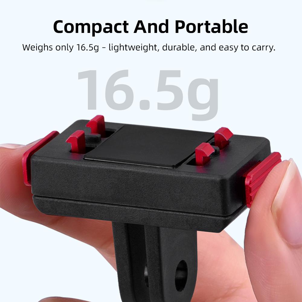 FLYMILE Magnetic Mount for Insta360 Ace Pro 2/Ace Prp/Ace Quick Release Camera Adapter Base