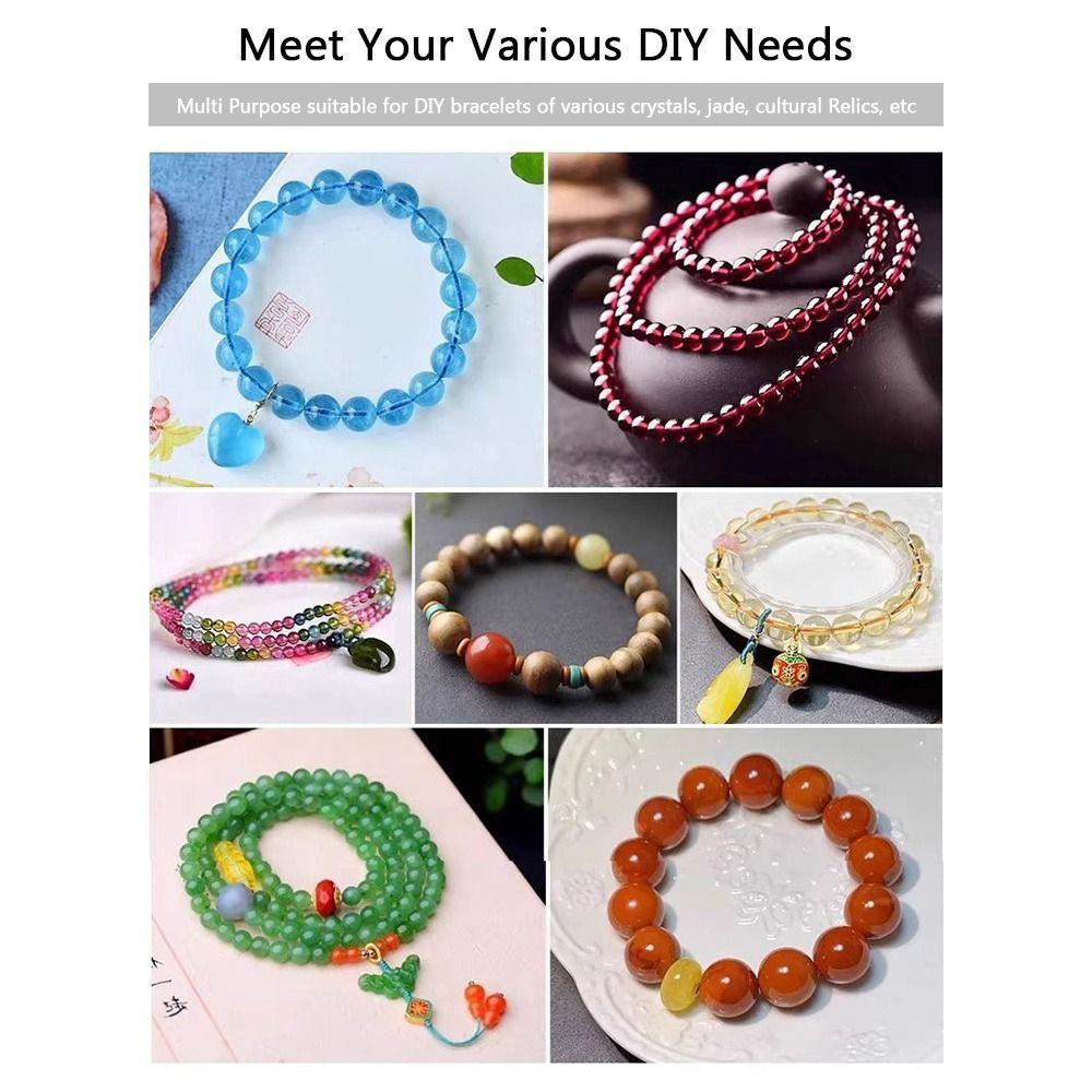 Wear-resistant Stretch Thread String 60M Length Stretchy Cord Beading String Jewellery Making