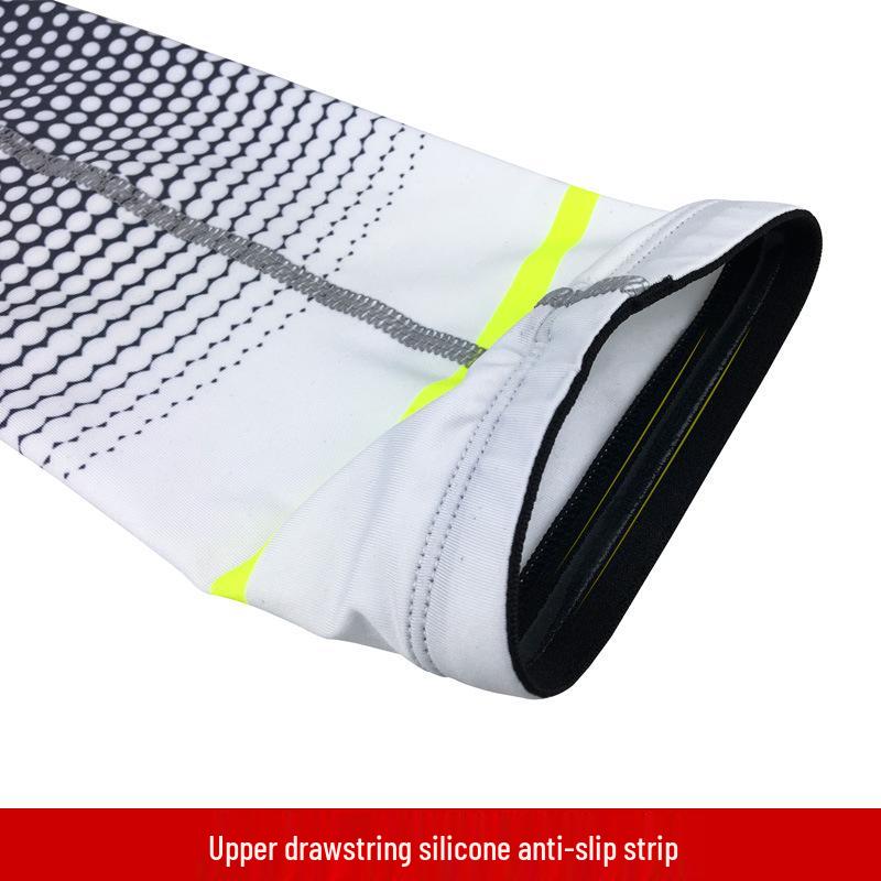 Unisex Summer Cycling Arm Sleeves: Sun Protection Ice Silk for Outdoor Sports QX007