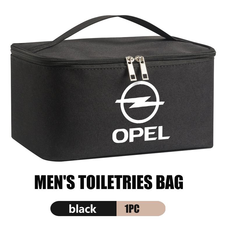 Waterproof Travel Toiletry Bag Cosmetic Makeup Wash Handbag For Opel Insignia Astra G J F K Vectra C H Corsa C B D Omega