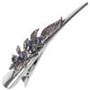 Rhinestone Retro Duckbill Hair Clip Sparkly Hairdressing Accessories Decorative Alligator Clips for Women's Hair Styling Party