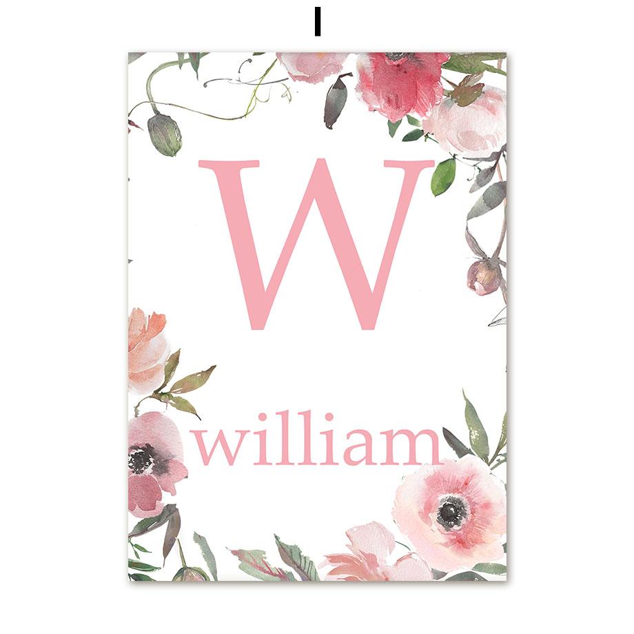 Unicorn Swan Butterfly Rainbow Cloud Flower Posters and Prints Wall Art Print Canvas Painting Pictures Girl Baby Kids Room Decor