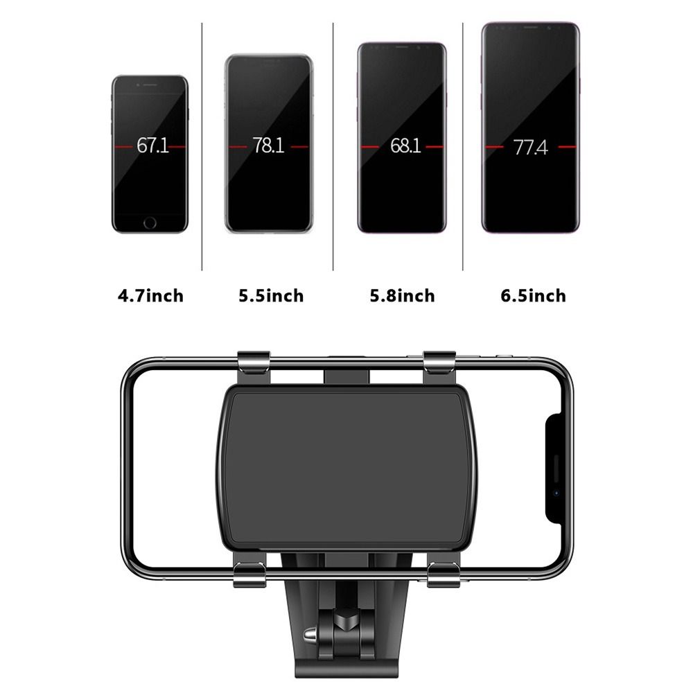 Multi Functional Plastic Car Mobile Phone Holder Rotatable Universal Phone Stand Easy Clip Mount Car Phone Support Vehicle Mount