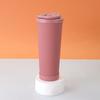1/2PCS Portable Ceramic Liner with Lid Water Cup Stainless Steel 830ML Insulated Travel Large Capacity Car Carrier Coffee Cup