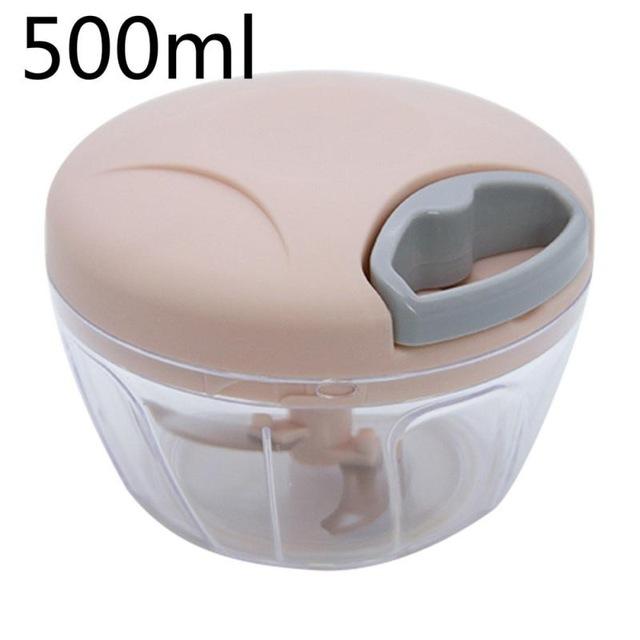Vegetable grinder hand-pulled multi-function high-speed vegetable and fruit grinder manual meat grinder chopper garlic cutter