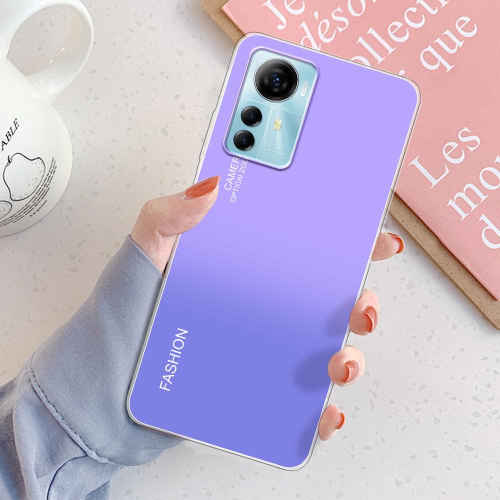 For ZTE Blade A72S Case For ZTE Blade A72 Cover Fashion Clear Protect Soft Silicone Phone Case For ZTE Blade A71 A7P Coque Funda