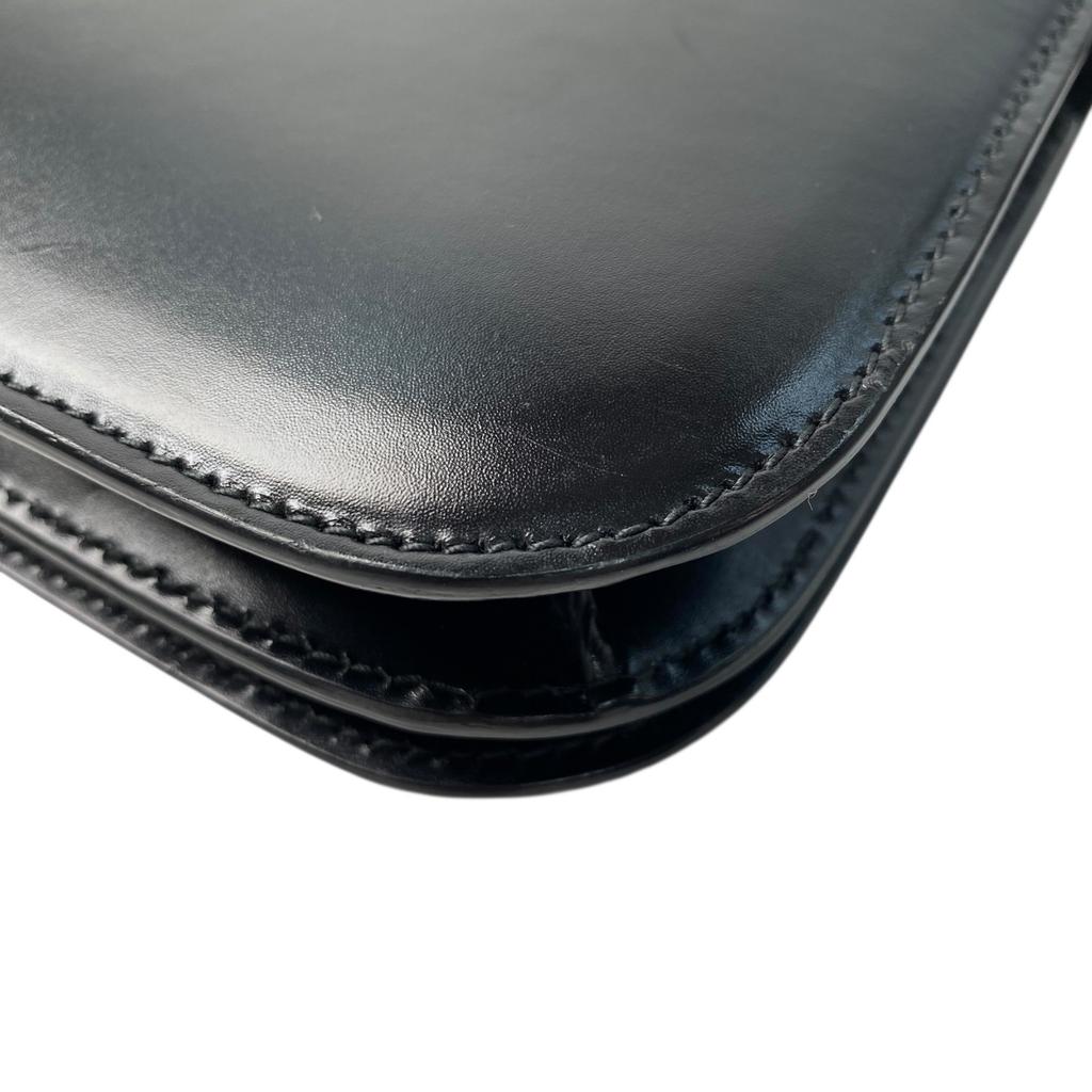 Used JIL SANDERShoulder Bag Black Leather Women