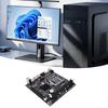 H81 Motherboard Support for   I3 I5 I7 Dual Channel DDR3   ITX Gaming Main Board with Serial ATA 6GbCelsiuss M.2 NVMe Slot PCI Express X16