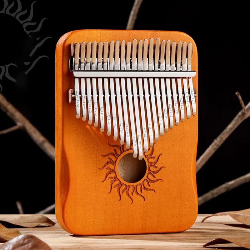 17 21 Keys Kalimba Finger Piano Kalimba Thumb Piano Keyboard Musical Instrument Mbira For Beginner Music Lover Gifts