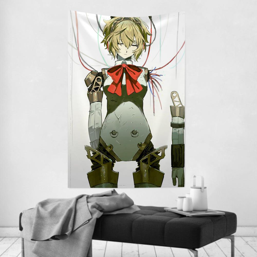 Aegis Animated Game P Persona 3 Tapestry Room Decor Wall Cloth Party Hanging Background Room Decor Baby Room