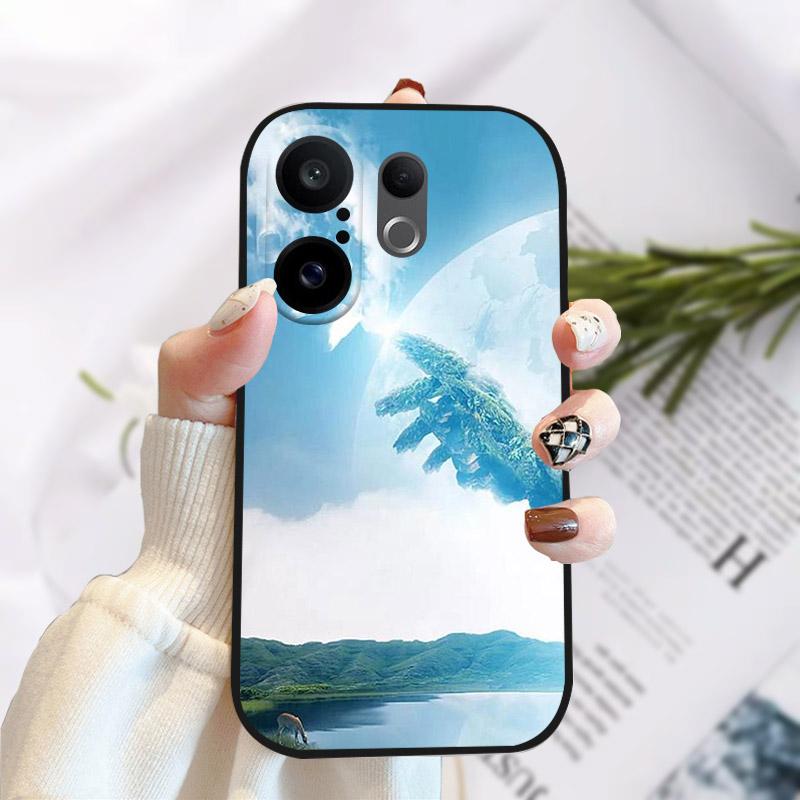 Case For Vivo X200 FE Phone Cover Stylish Painting Soft TPU Silicone Case For VIVO S30 Pro Mini Shockproof Bumper Funda X200FE